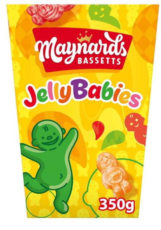 Maynards Bassetts Jelly Babies Sweets Carton