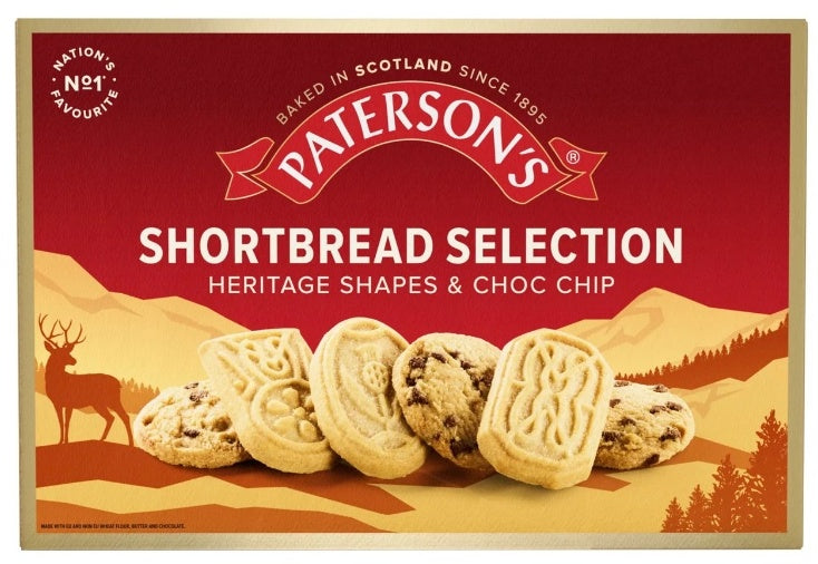Paterson's Scottish Cream Shortbread Selection 1Kg