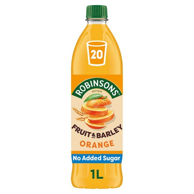 Robinsons Fruit & Barley with Vitamins Orange Squash 1 Litre