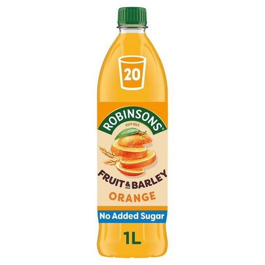Robinsons Fruit & Barley with Vitamins Orange Squash 1 Litre