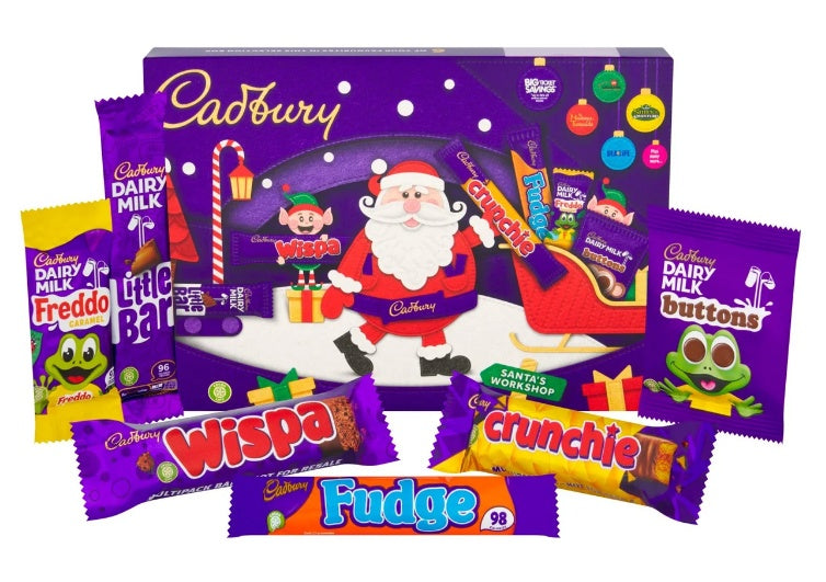 Cadbury Chocolate Xmas Santa Selection Box Medium
