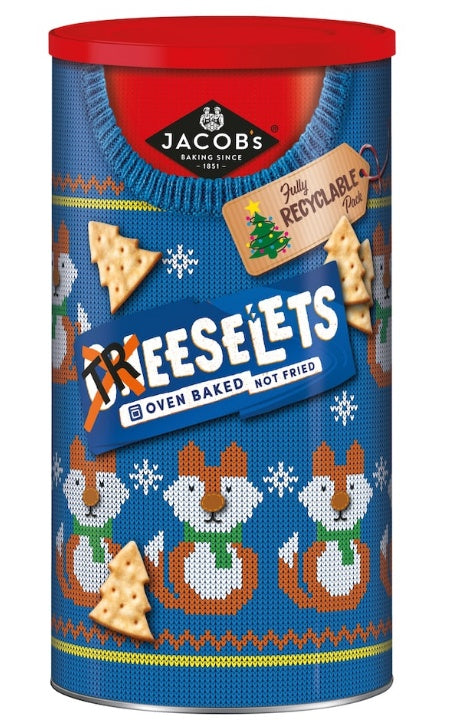 Jacobs Cheeselets Christmas Caddy