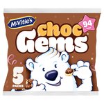 Mcvitie's Chocolate Gems 5 X 19G