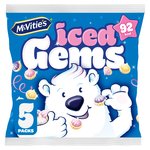 Mcvitie's Iced Gems Biscuits 5X23g