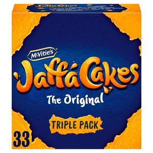 Mcvitie's The Original Jaffa Cakes Triple Pack 33 Cakes