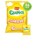 Walkers Quavers Cheese Multipack Crisps 6x16g
