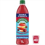Robinsons Double Strength Summer Fruits No Added Sugar Squash 1 Litre