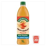 Robinsons Fruit and Barley with Vitamins Peach Squash 1 litre