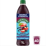 Robinsons Double Strength Apple & Blackcurrant Squash 1 Litre
