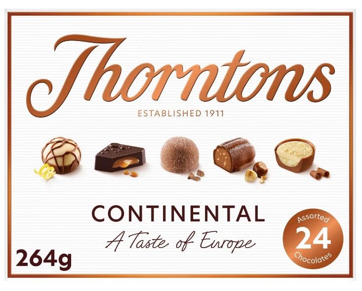 Thorntons Continental Collection Boxed Chocolate