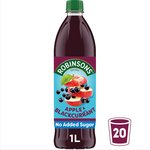 Robinsons Apple & Blackcurrant No Added Sugar 1 Litre