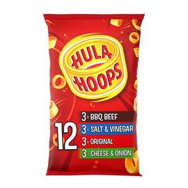 Hula Hoops Variety Pack 12X24g