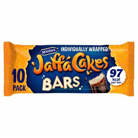 Mcvities Jaffa Cake Bars 10 Pack