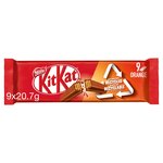 Kit Kat 2 Finger Orange Chocolate Biscuit Bar Multipack 9 Pack