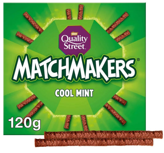 Quality Street Matchmakers Cool Mint Chocolate Box 120g