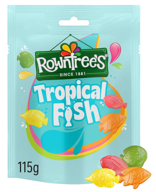 Rowntree's Tropical Fish Sweets 115g