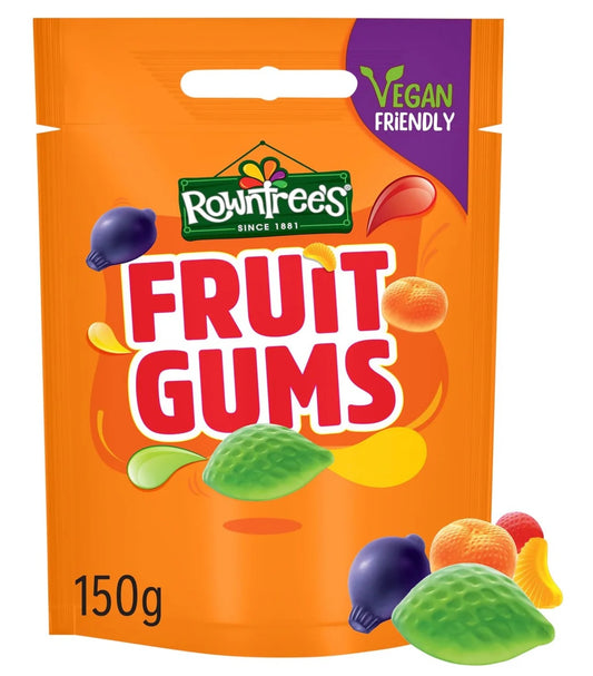 Rowntree's Fruit Gums Sweets Sharing Bag 150g