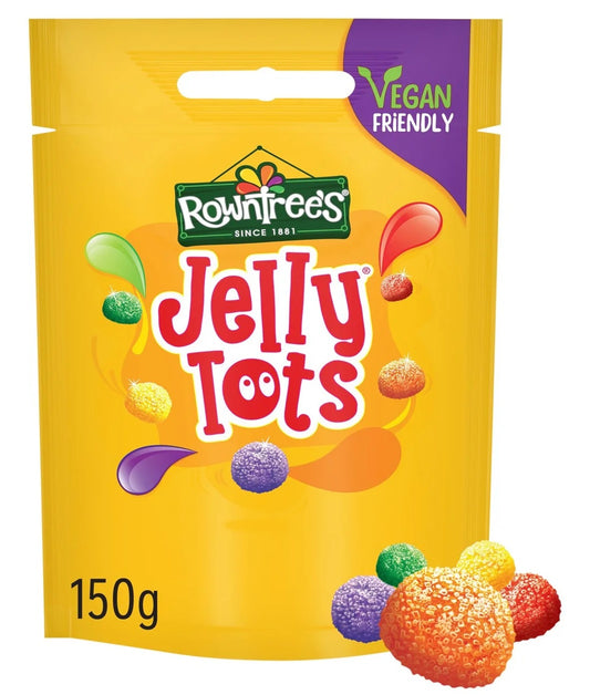 Rowntree's Jelly Tots Sweets Sharing Bag 150g