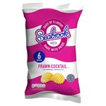 Seabrook Prawn Cocktail Crisps 6 Pack