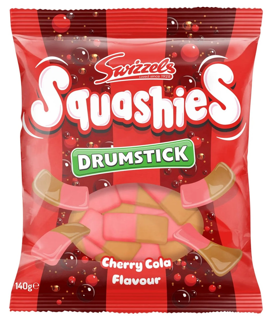 Swizzels Squashies Drumstick Cherry Cola 140g