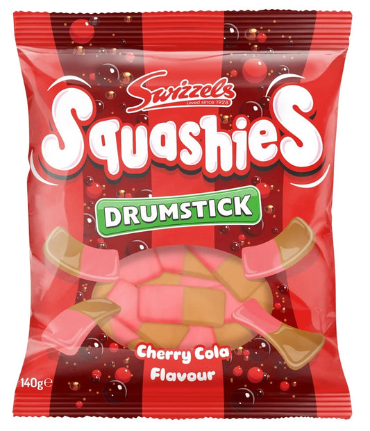 Swizzels Squashies Drumstick Cherry Cola 140g