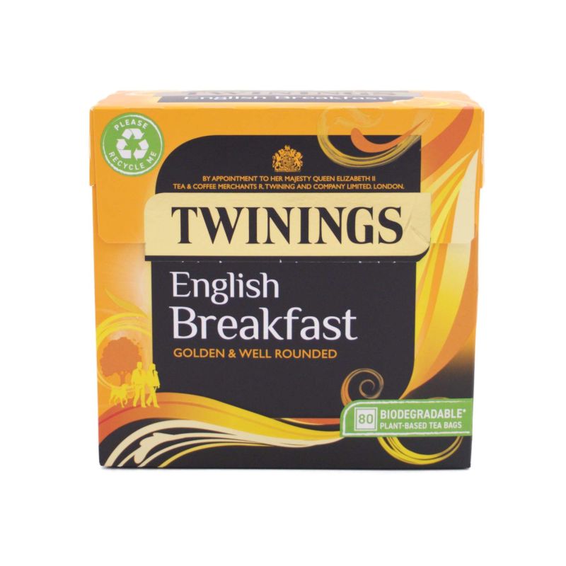 Twinings 80 English Breakfast Tea Bags