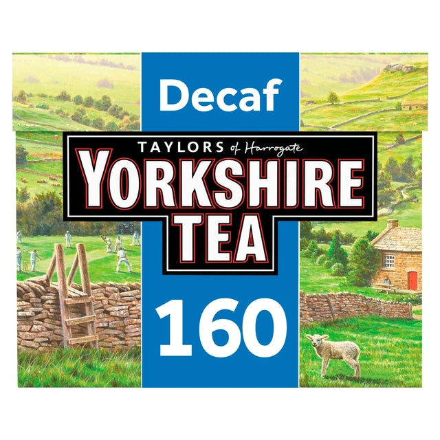 Yorkshire 160 Decaffeinated Tea Bags